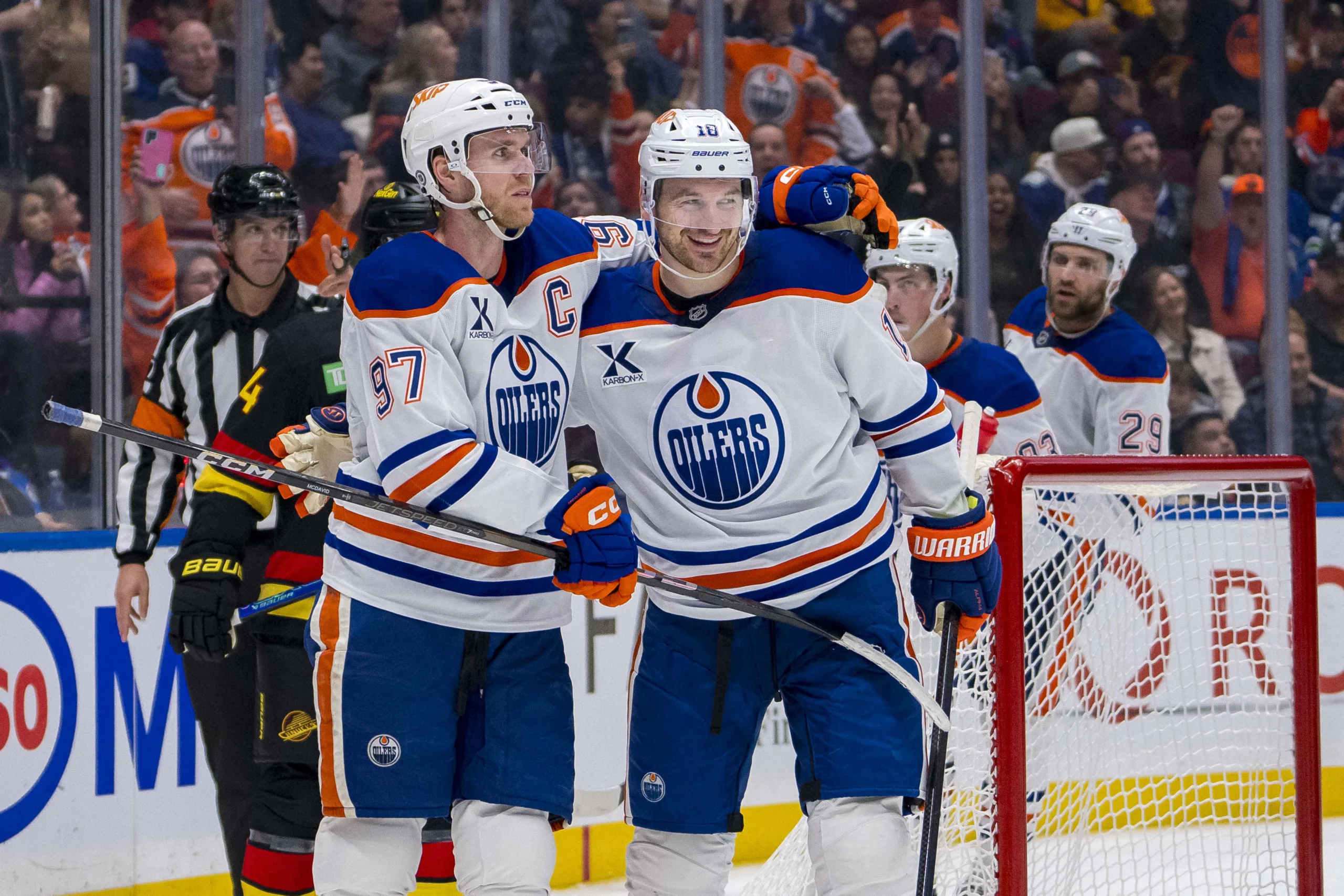 Edmonton vann med 3–2 hemma mot Anaheim Ducks