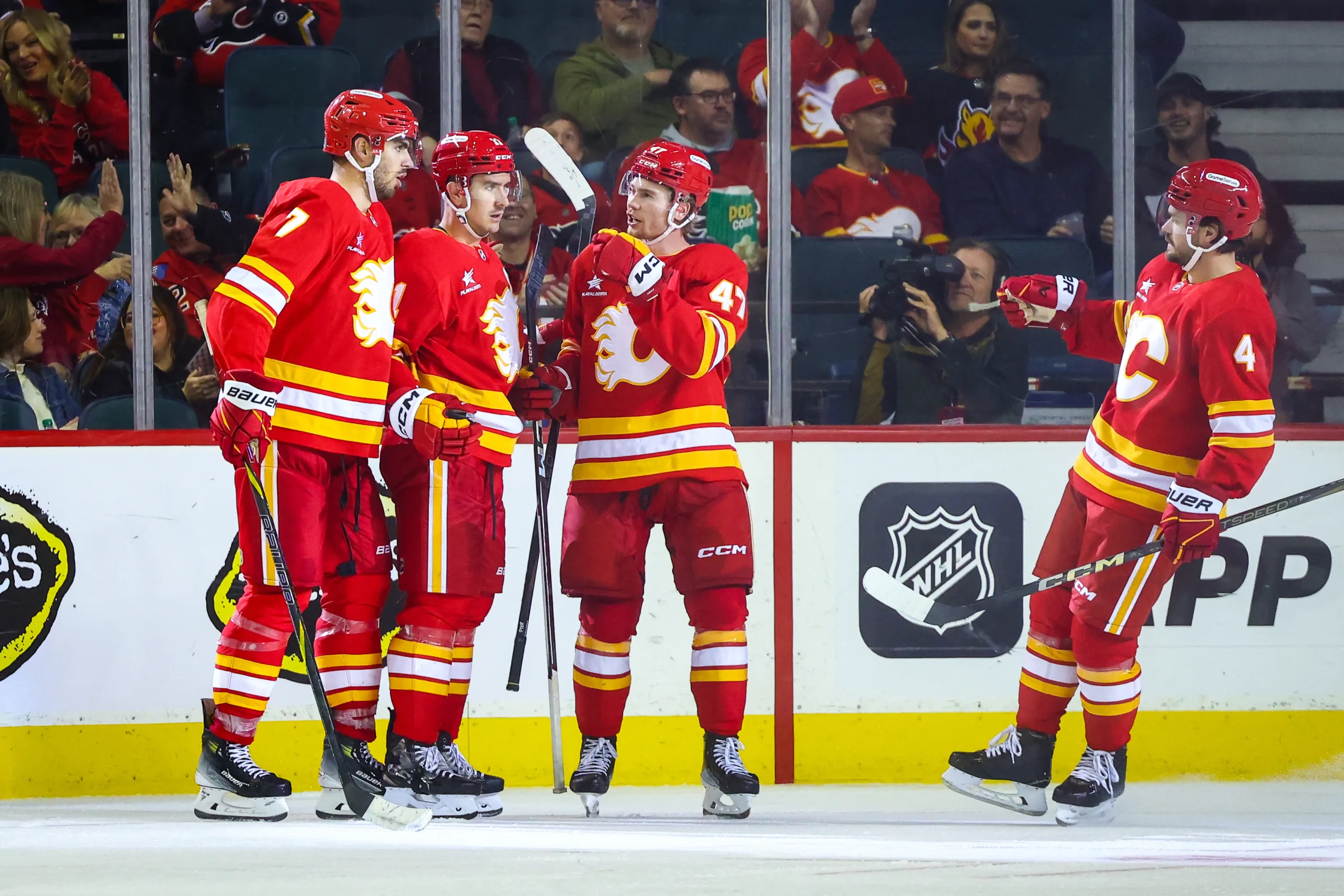 Calgary vann efter förlängning mot Anaheim Ducks