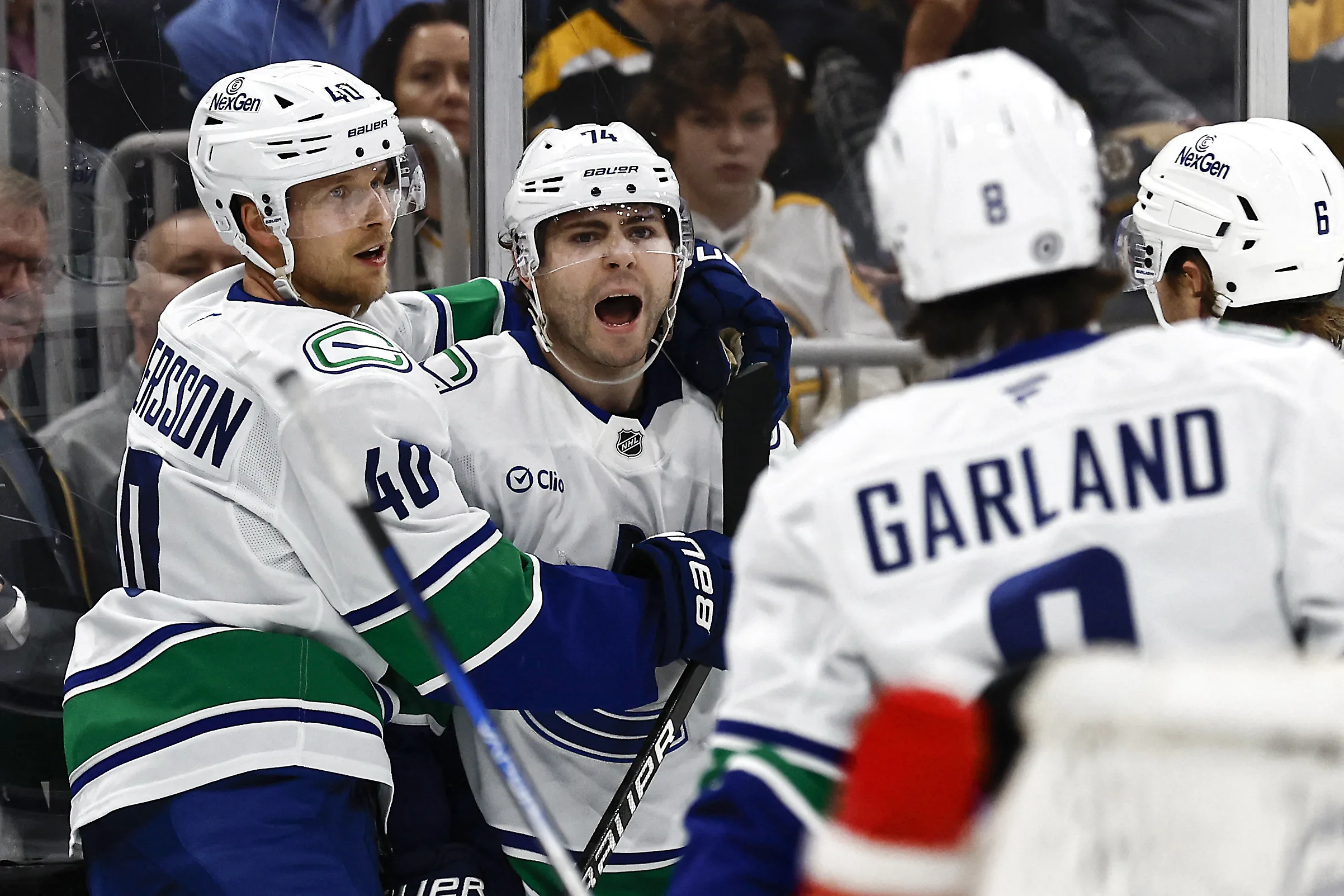 Vancouvers Quinn Hughes bakom två mål i segern mot Edmonton