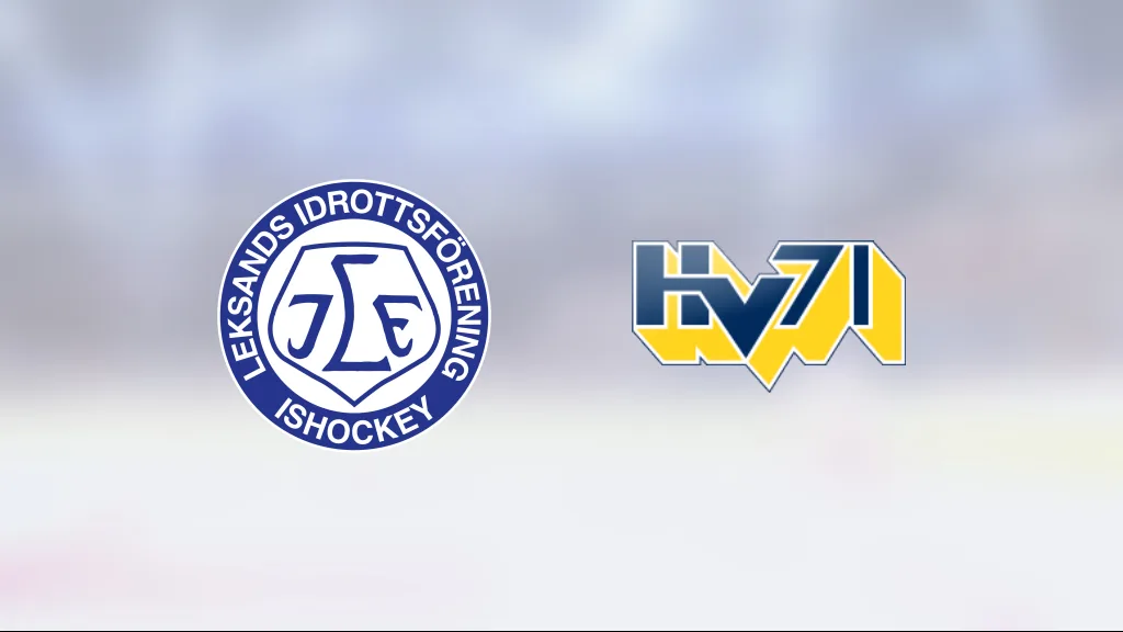 HV 71 nollade Leksand – vann på bortaplan