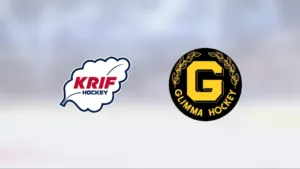 KRIF Hockey J20 avgjorde i förlängningen mot Glimma