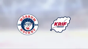 KRIF Hockey J18 vinnare mot Mörrums GoIS J18 – avgjorde i förlängningen