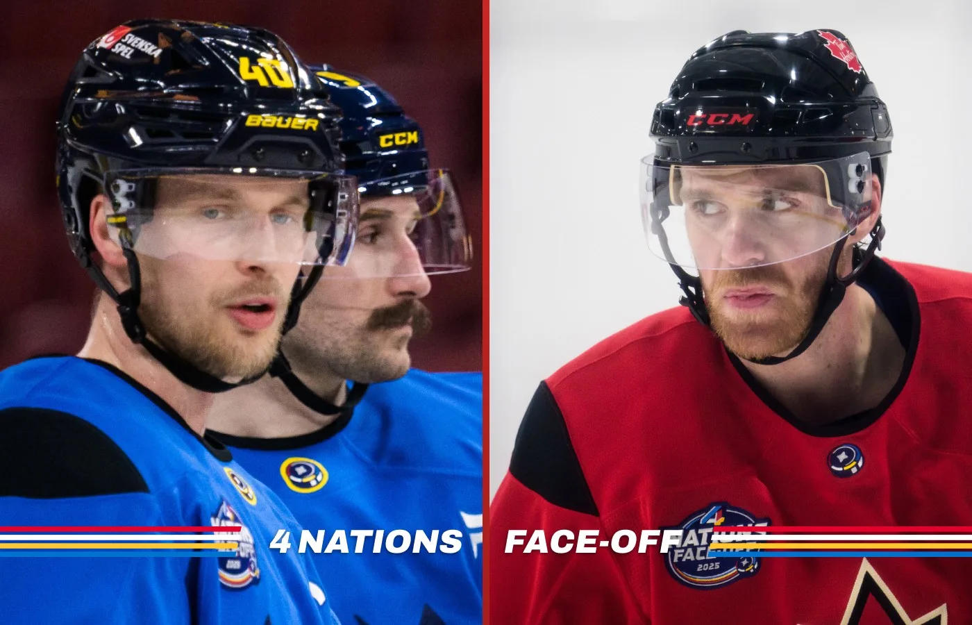 Så spelas Sverige – Kanada i 4 Nations Face-Off