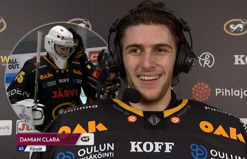 Damian Clara, Kärpät.