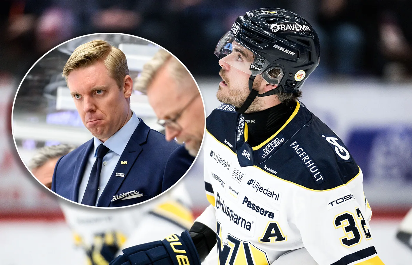 31-åringen petas av HV71: ”Jag har inte presterat”