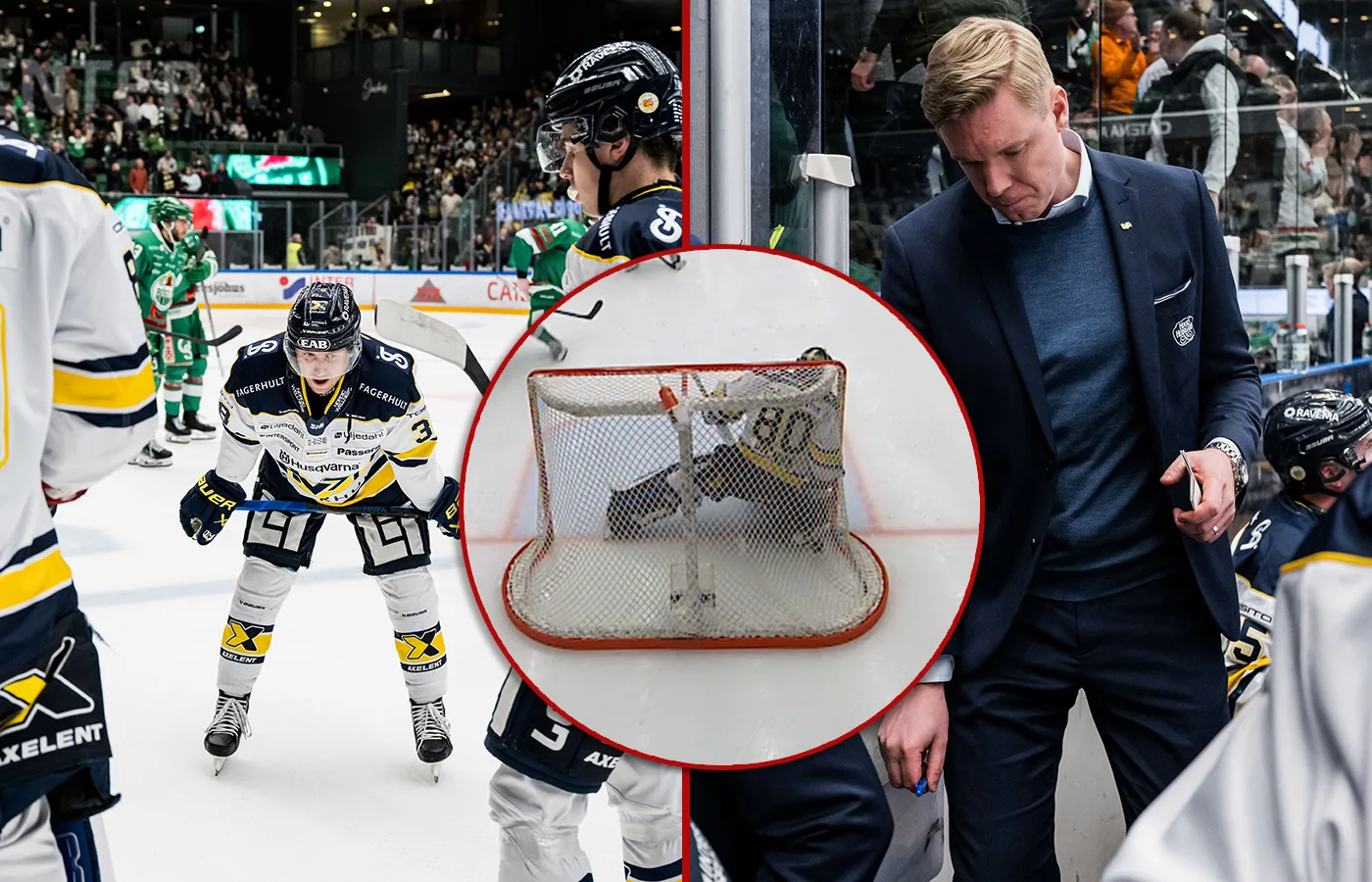 HV71:s mardröm ‒ förlorar efter målvaktstavlan: ”Cirkus”