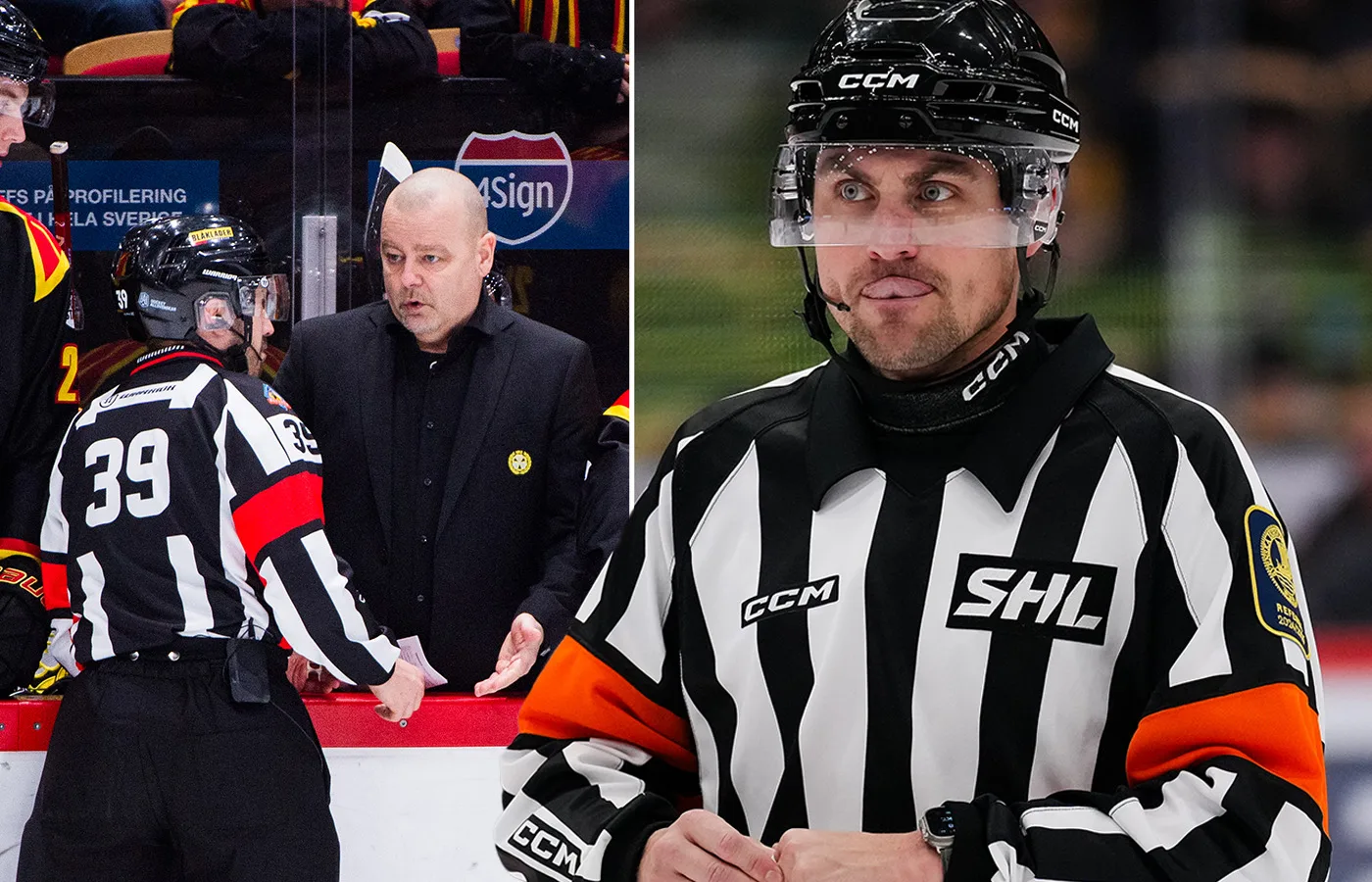 SHL domaren David Laksola ppnar Upp Efter Bryn s hatet SHL domaren David Laksola ppnar Upp Efter Bryn s hatet