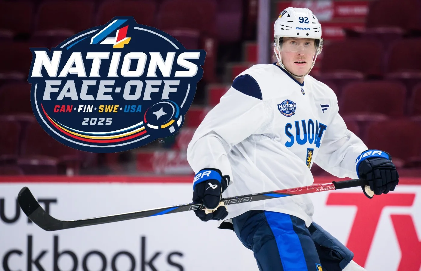 Iskall Patrik Laine ska bli het i 4 Nations Face-Off