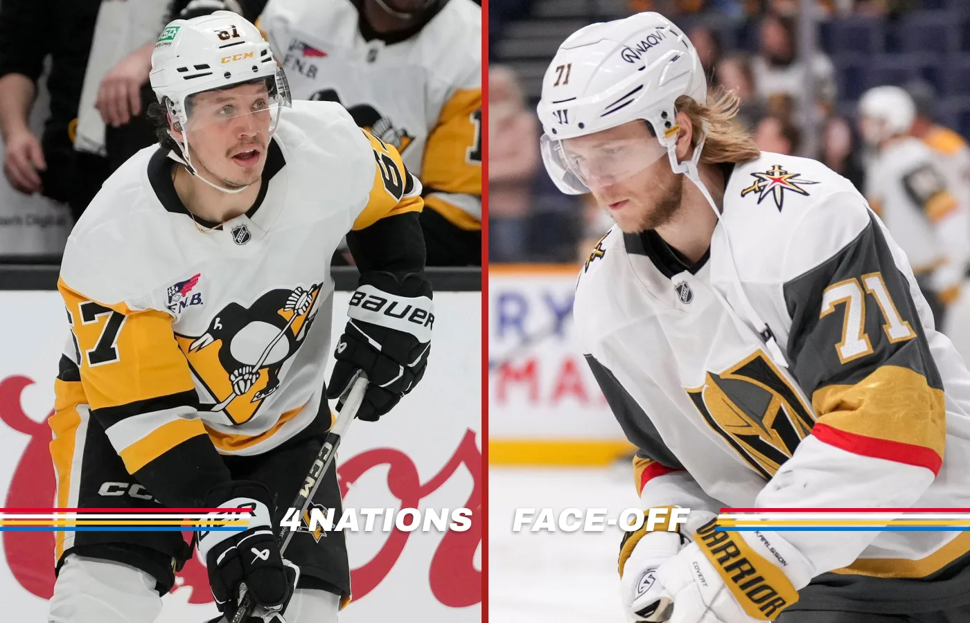 Rickard Rakell, William Karlsson, 4 Nations.