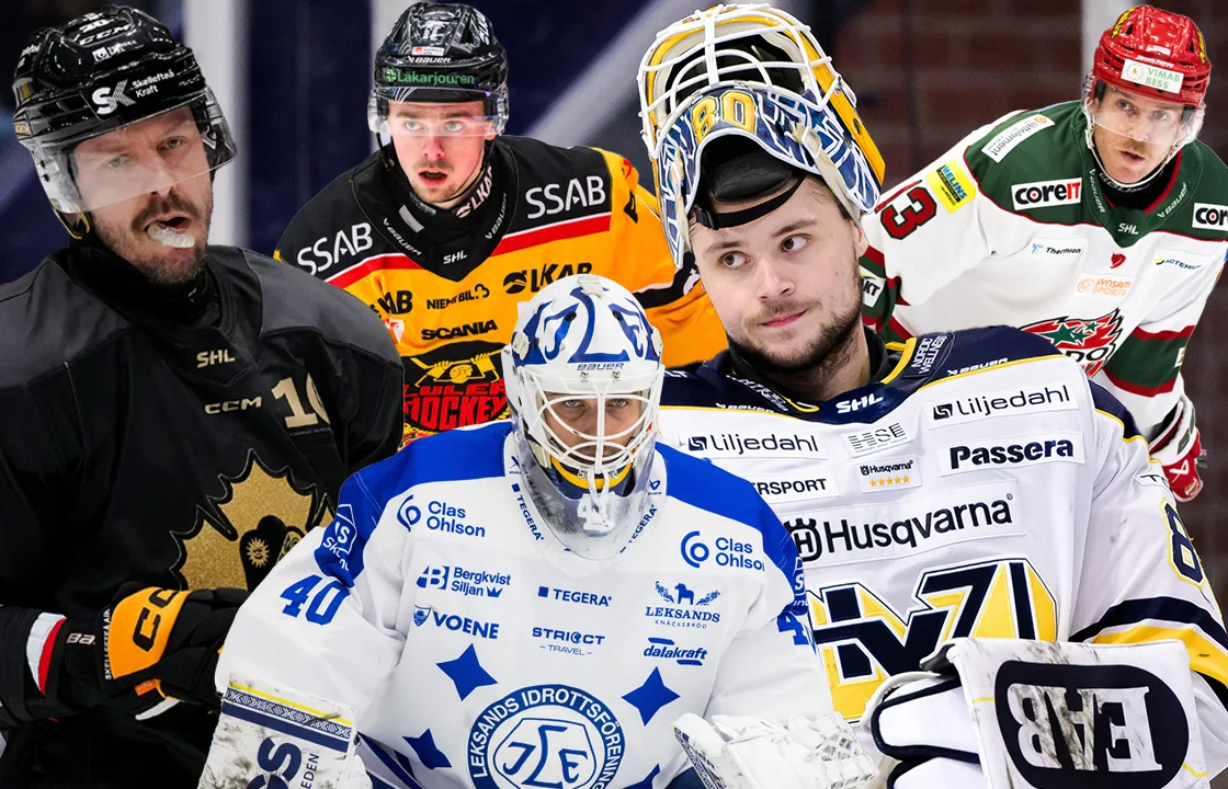 Tio SHL-spelare som kan lämna innan deadline