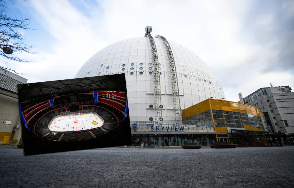 Följ med bakom kulisserna – så ser ”nya” Globen ut