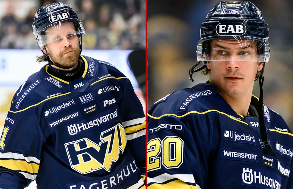 Mattias Tedenby och André Petersson. 