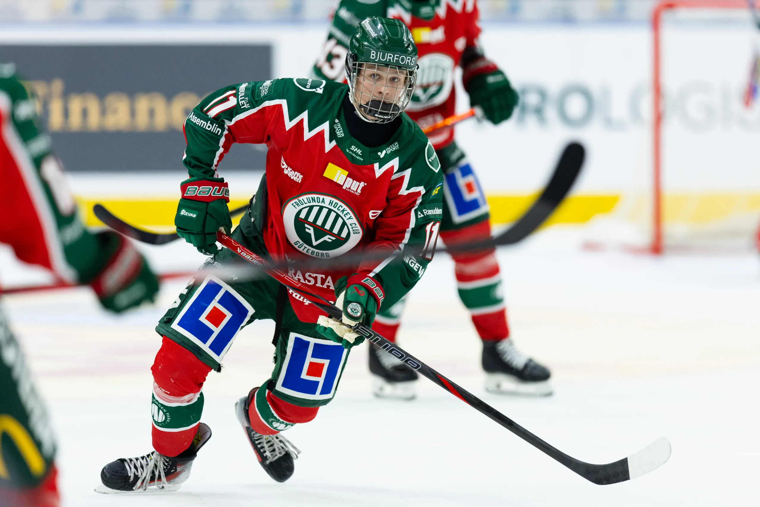 Frölunda J20 avgjorde tät match mot Färjestad i tredje perioden