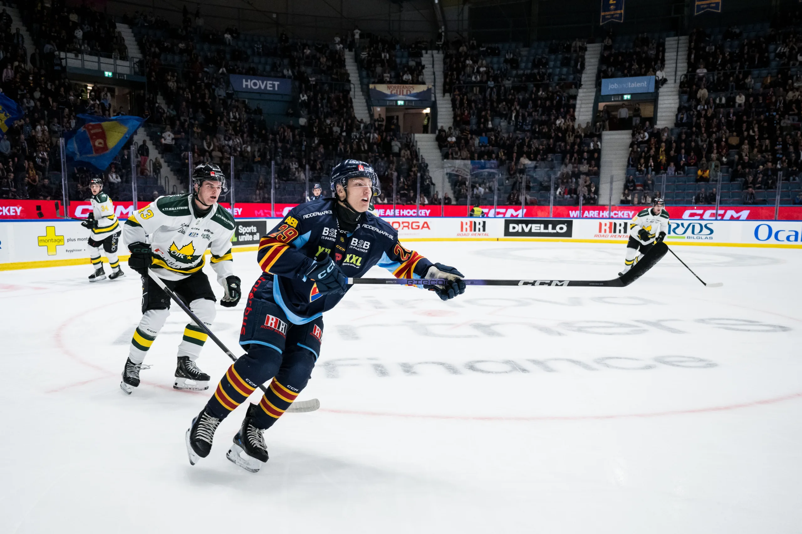 Theo Stockselius fyramålsskytt för DIF J20 i första åttondelen