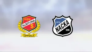 Seger för Nacka i tidiga toppmatchen mot Almtuna