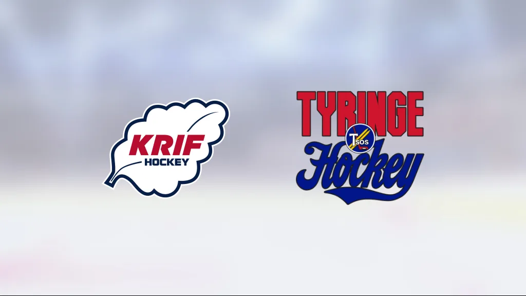 KRIF Hockey J20 kan fira seriesegern efter 5–0 mot Tyringe