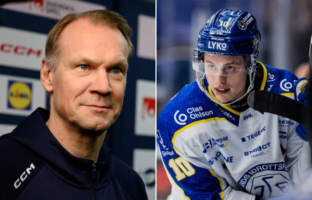 Nicklas Lidström och Anton Johansson