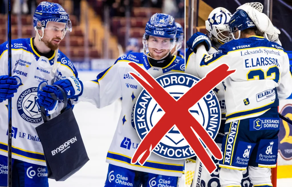 Lucas Elvenes, Justin Kloos, Mantas Armalis och Eddie Larsson lämnar Leksand.