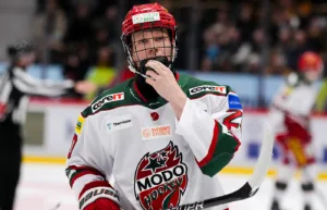 Modo Hockey J18 lyckades säkra segern i andra matchen mot AIK