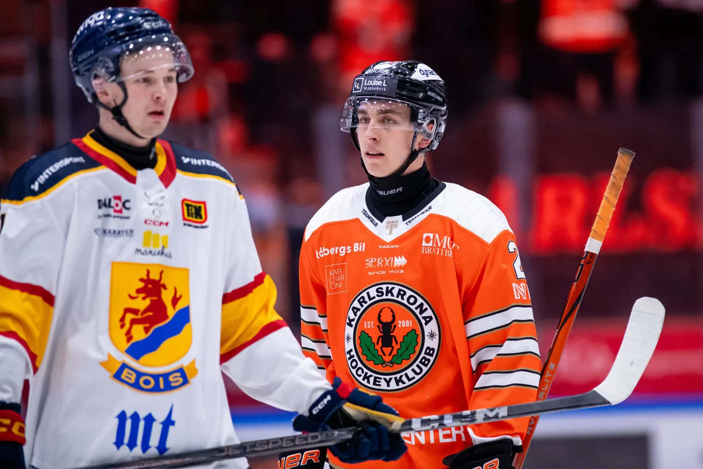 Karlskrona har Mariestad i brygga inför kvällens fjärde åttondelsfinal. Foto: Patric Söderström/Bildbyrån