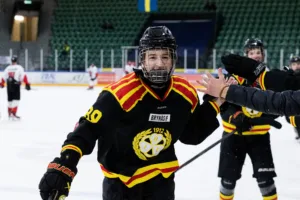 Alieu Moldal Bah het när Brynäs besegrade HV 71