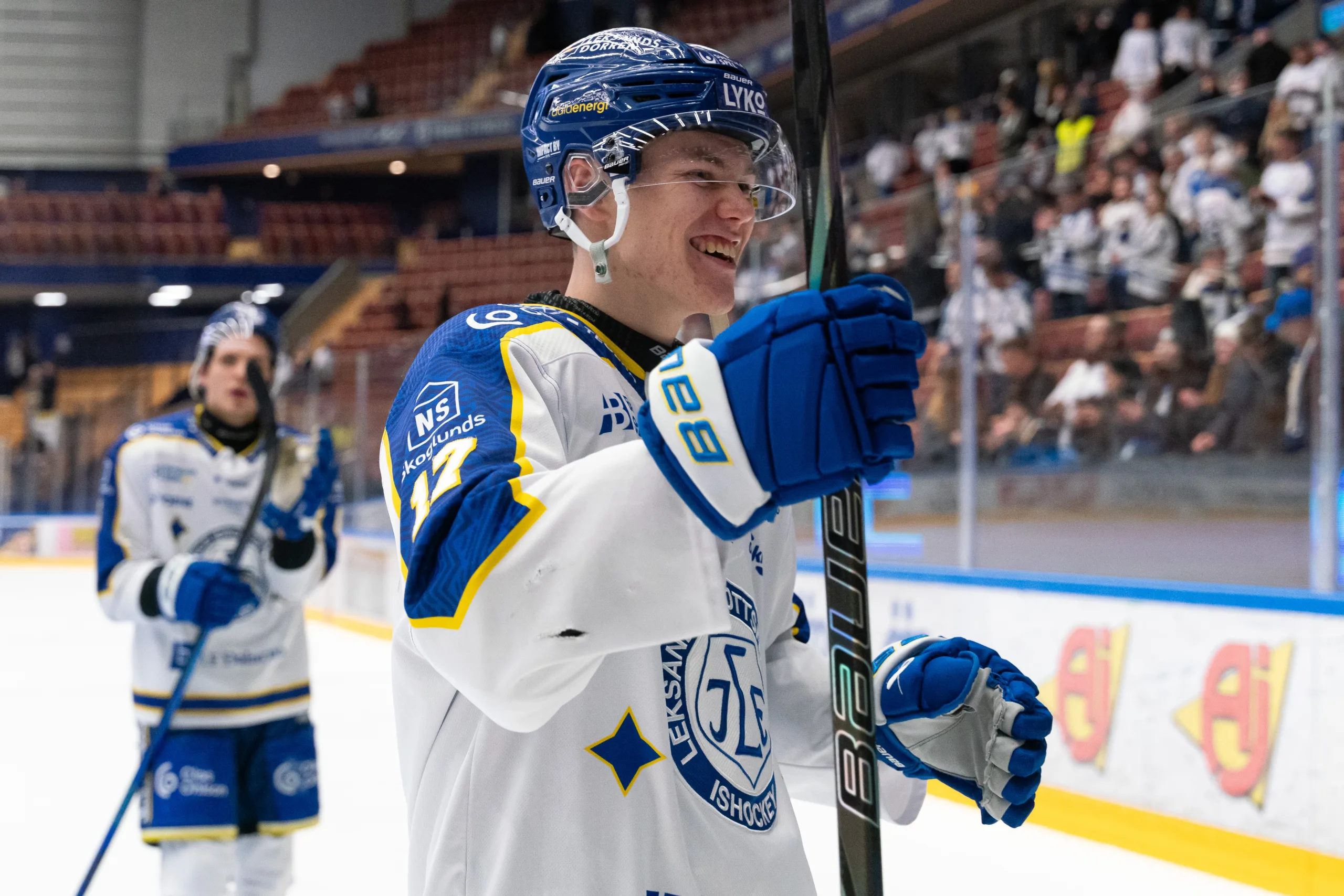 Två mål för Leksands August Lissel i segern mot Färjestad