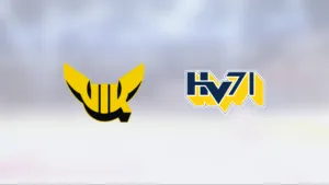 Seger för VIK Hockey hemma mot HV 71