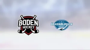 Ö-vik Hockey J18 vann mot Boden efter Rasmus Sjöqvists två mål