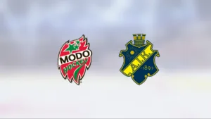 AIK avgjorde tät match mot Modo Hockey J18 i tredje perioden