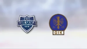 Likaläge i matchserien efter BIK Karlskoga J20:s seger mot Grums