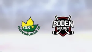 Östersund utklassade Boden – vann med 9–2