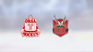 Seger för Orsa mot Hudiksvall