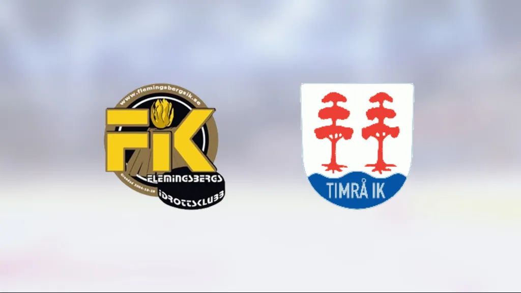 Flemingsberg säkrade segern i matchserien mot Timrå