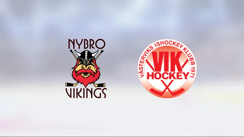 Västervik vinnare mot Nybro i kvalserie A J20 region syd herr