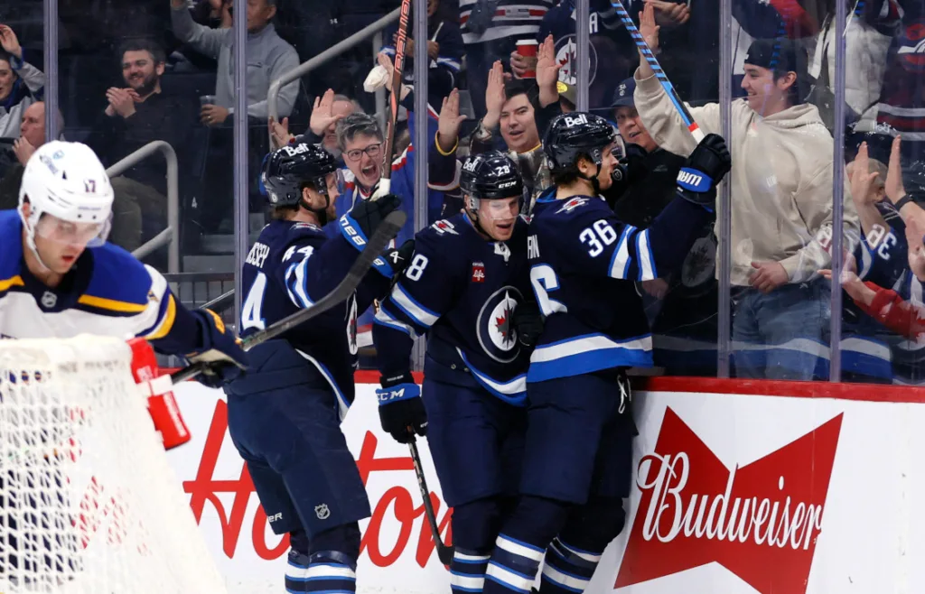 Winnipeg Jets slog nytt klubbrekord i natt.