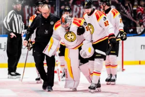 Svaret om skadade Brynäs-spelaren: ”Frågar du honom själv så..”