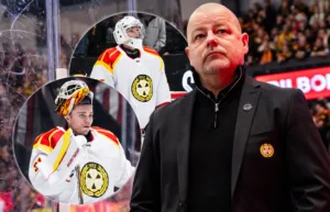 18-åringen fick debutera för Brynäs i storförlusten