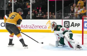 Filip Gustavsson fick inte stopp på Vegas