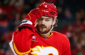 NHL-svensken bröt vadbenet – siktar ändå på VM-spel