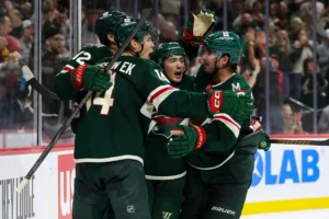 Eriksson Ek och Boldy matchvinnare för Minnesota mot Anaheim Ducks