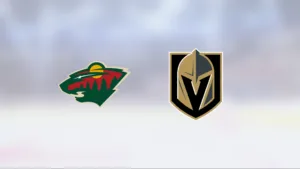 Vegas vann efter drama – kvitterade matchserien mot Minnesota