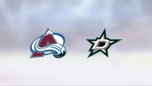 Colorado kvitterade serien mot Dallas