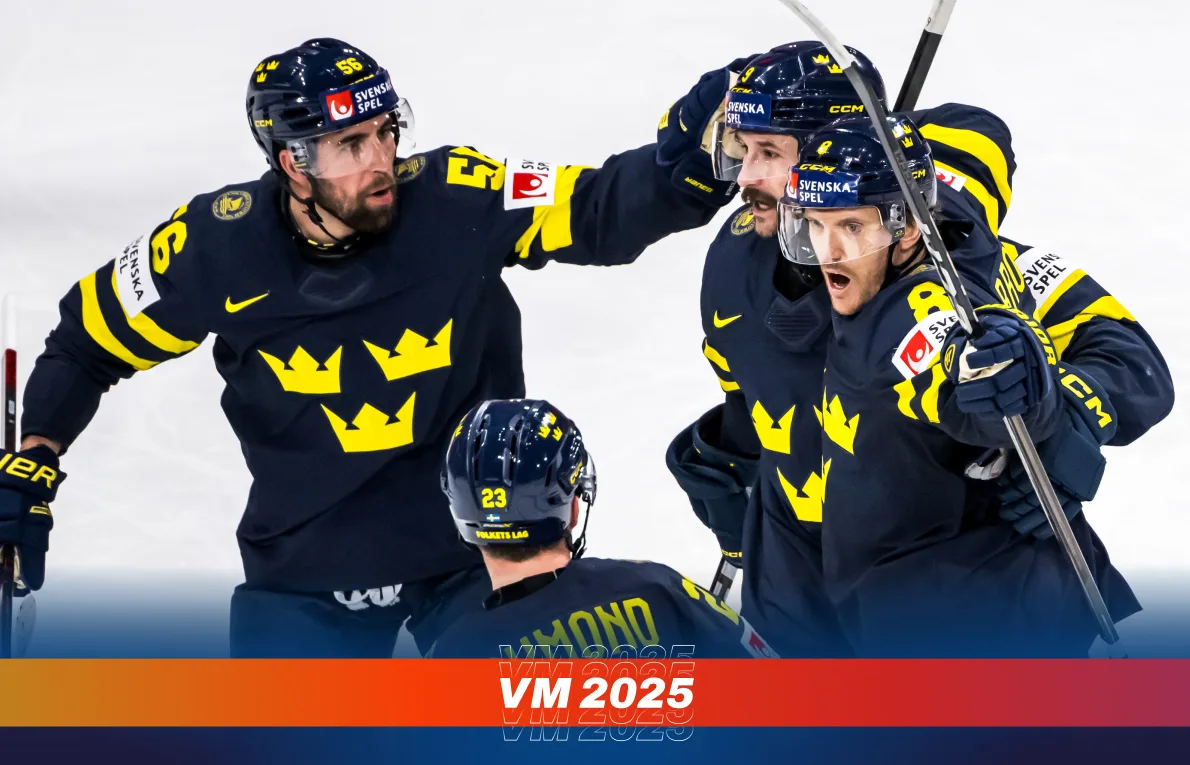 Live: Blixtvändning av Tre Kronor – två mål på tolv (!) sekunder