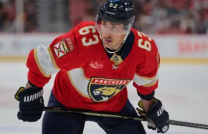 Brad Marchand het när Florida besegrade Los Angeles