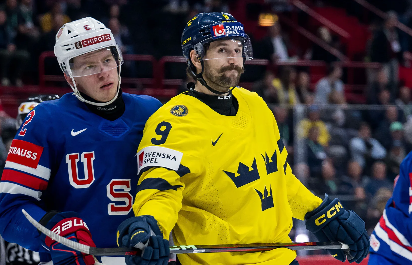 Live: Följ bronsmatchen Sverige – Danmark i hockey-VM