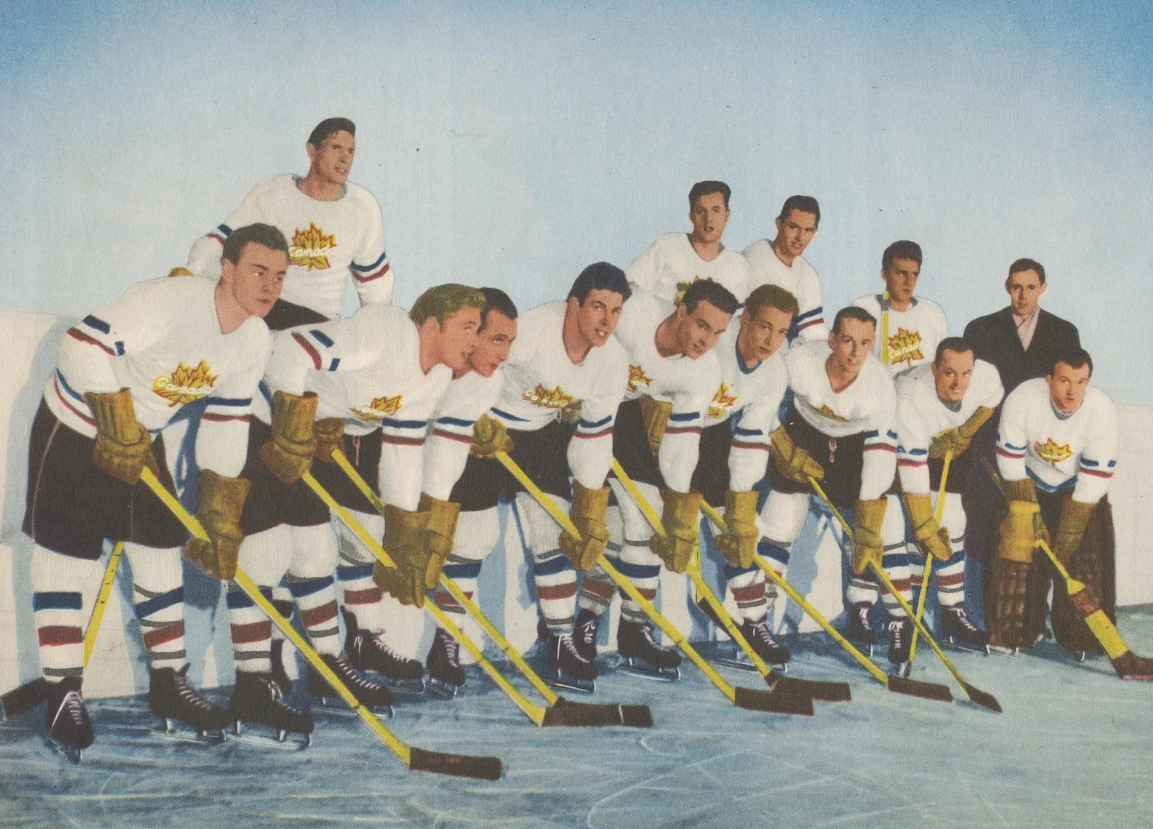 Tre Kronor mot Kanada 1949 – då stormade tusentals in