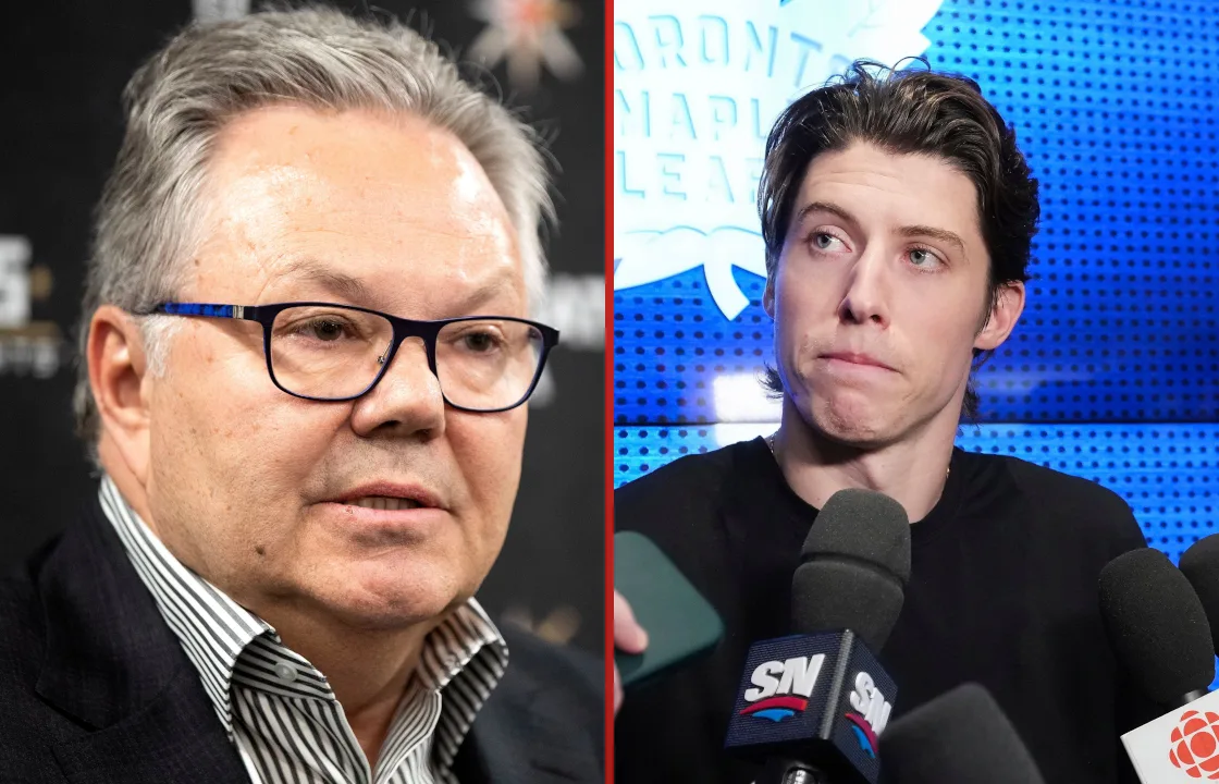 Kan Vegas general manager Kelly McCrimmon lyckas landa Mitch Marner?