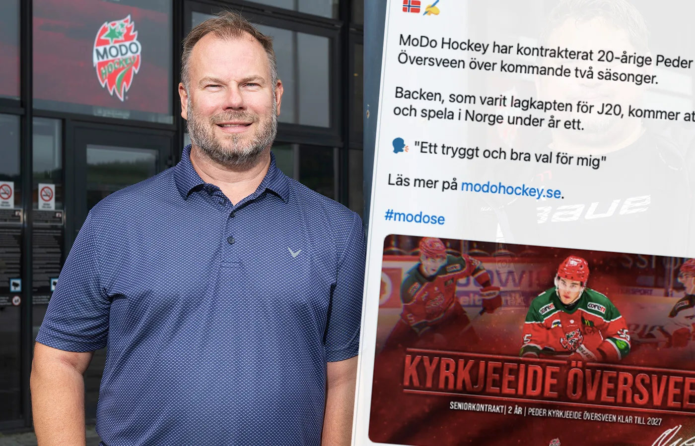 20-årige backjätten får kontrakt – i MoDo