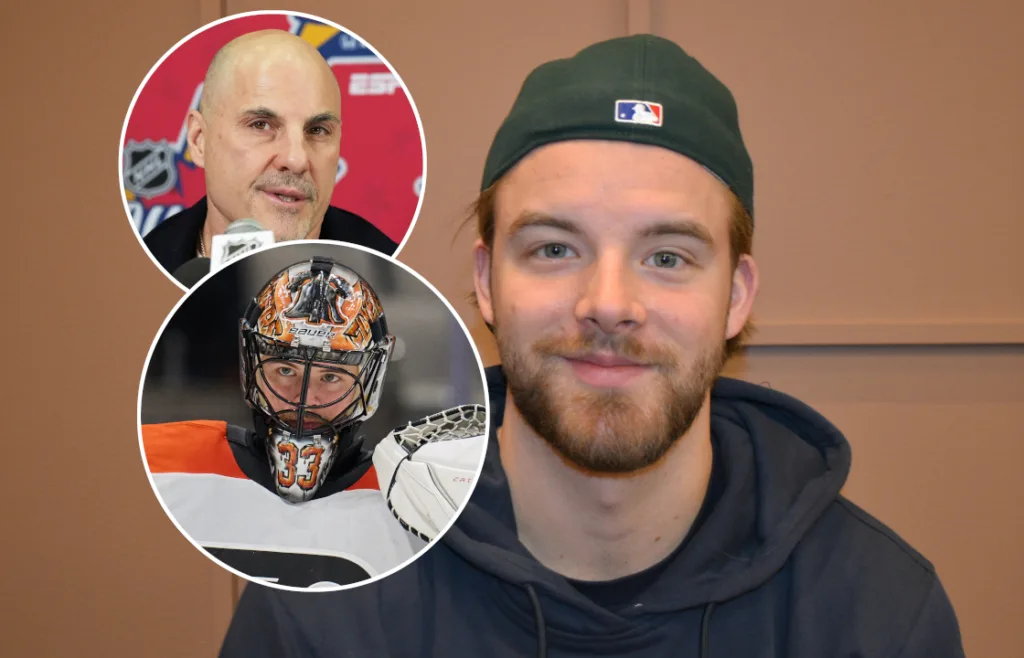 Samuel Ersson hoppas att Philadelphia kan ta nästa steg under Rick Tocchets ledning.