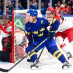 Live: Följ bronsmatchen Sverige – Danmark i hockey-VM